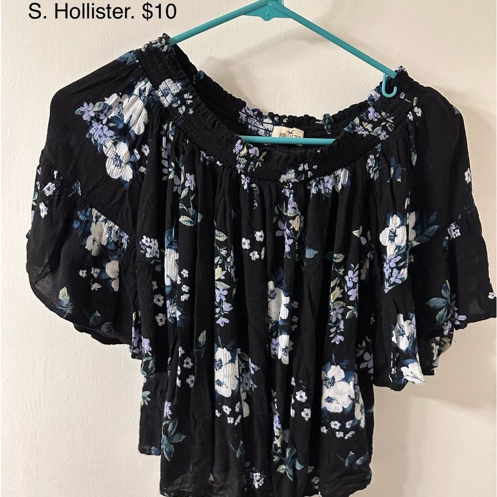 Floral crop top